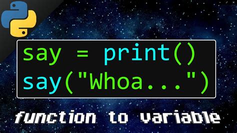 Toradh íomhá ar Python 3 Assign a Variable