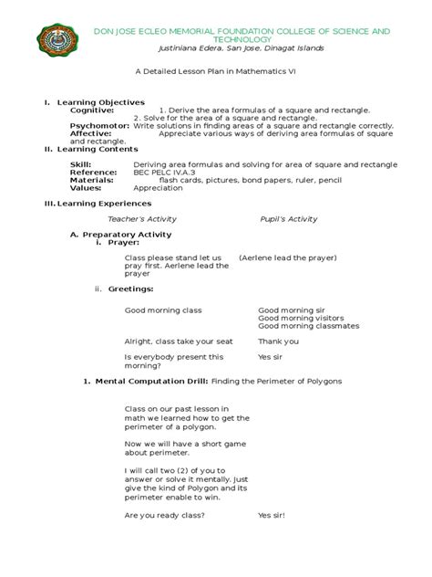 Image result for 6 Grade Math Lesson Plan