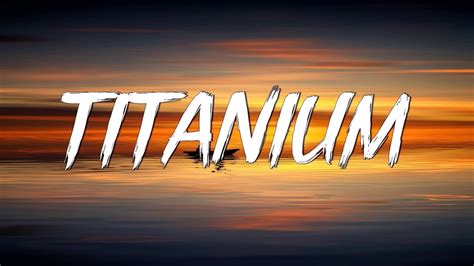 Image result for Titanium Sad Version