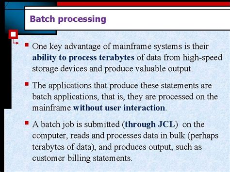 Image result for Batch Processing in Mainframe