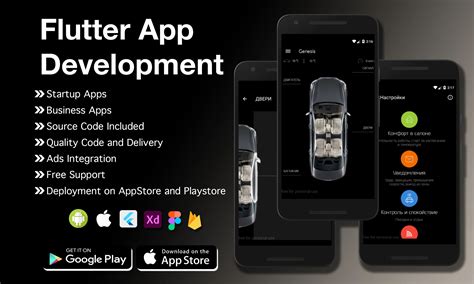 Flutter Android-App UI に対する画像結果