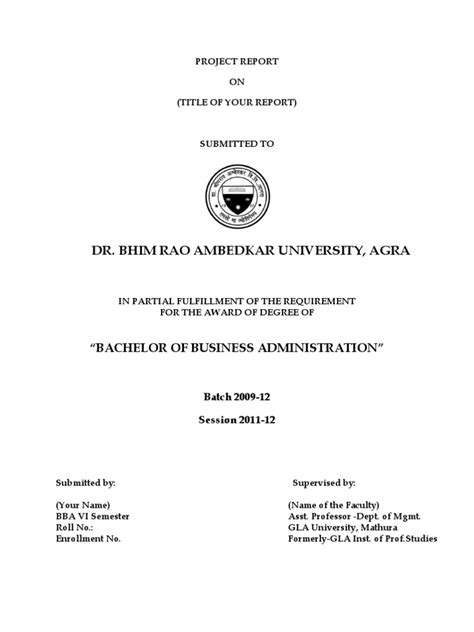 Project Report Front Page に対する画像結果