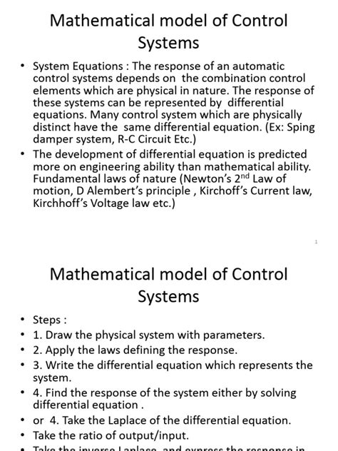 Mathematical Modelling Control System に対する画像結果