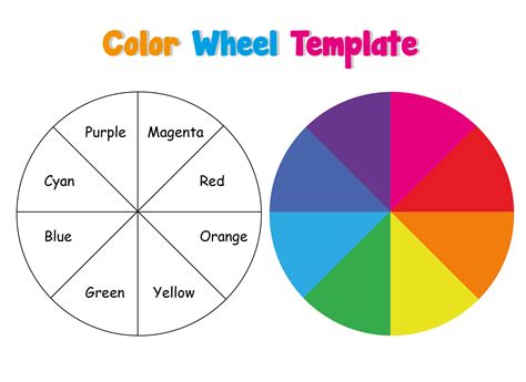 Image result for Printable Color Wheel PDF