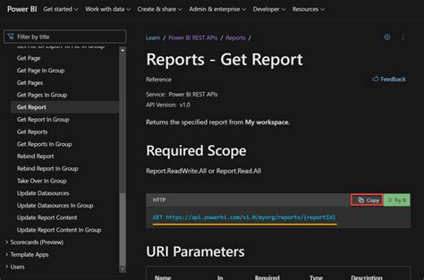 Image result for API Links for Power Bi JSON