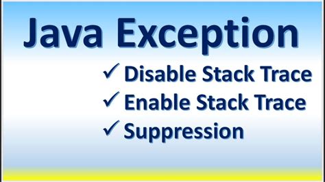 Image result for Java Exception Stack Trace