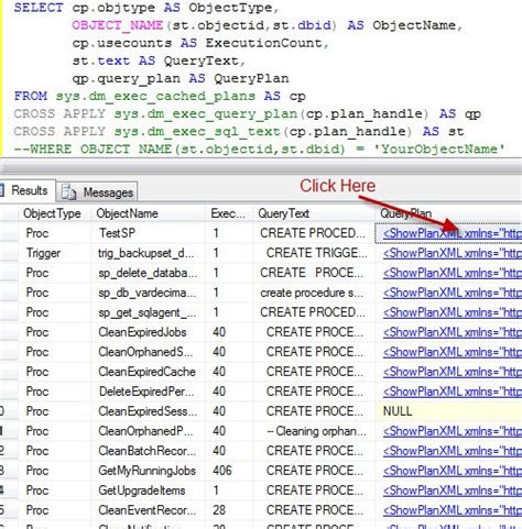 Toradh íomhá ar Explain Plan for a Query in SQL