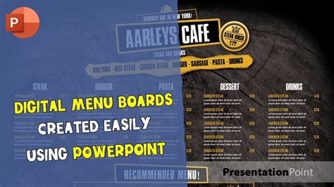 Image result for Free Digital Menu Templates