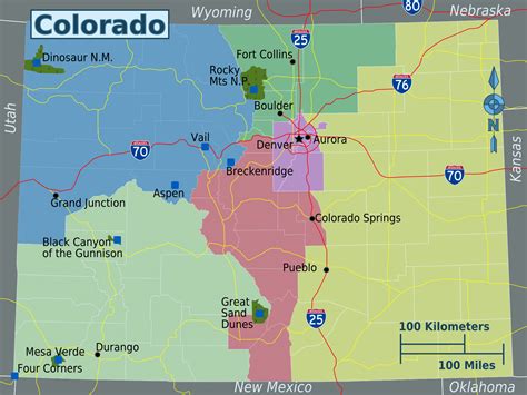 Image result for Co On US Map