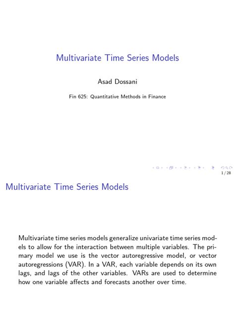 Multivariate Time Series in R に対する画像結果