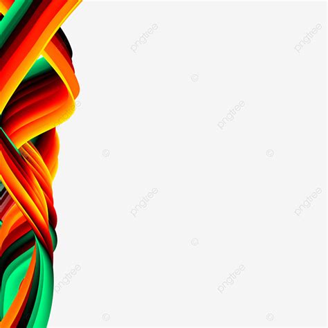 Abstract Color Shapes Vector Hd Images, Abstract Colorful Side Border ...