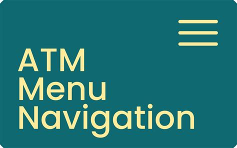 Toradh íomhá ar ATM Menu Options