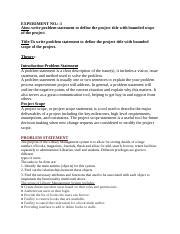 Introduction Problem Statement に対する画像結果