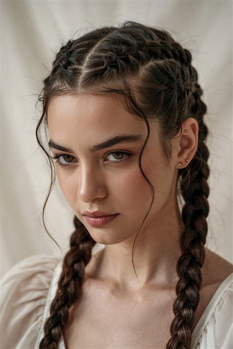 French Braid Open Hair に対する画像結果