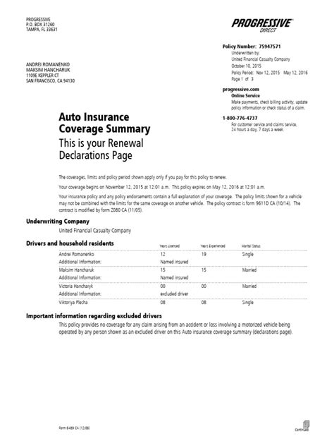 Afbeeldingsresultaten voor Progressive Insurance Identification Cards