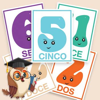 Image result for Spanish Numbers 1 20