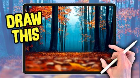 Image result for Procreate Landscape Drawing