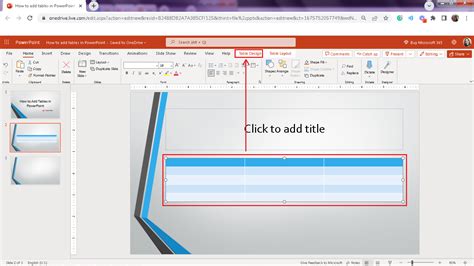 Image result for How to Insert Table Format in PowerPoint