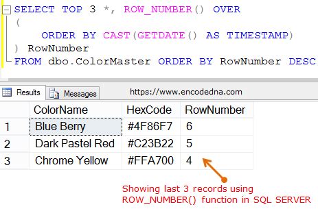 Toradh íomhá ar SQL Sort by the Last Number