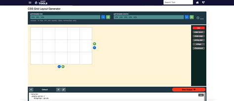 Toradh íomhá ar CSS Layout Generator