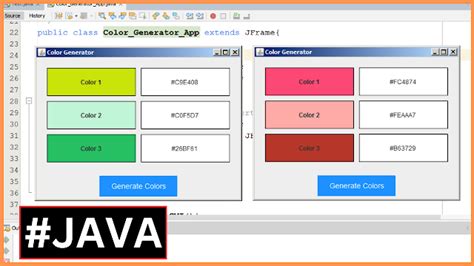 Java Generation Colors に対する画像結果