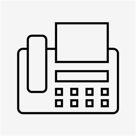 Image result for Free Fax Machine Icon