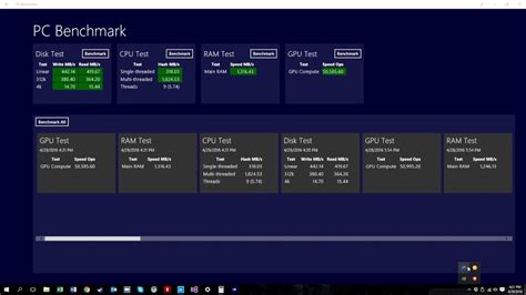 Toradh íomhá ar Performance Test PC Descargar