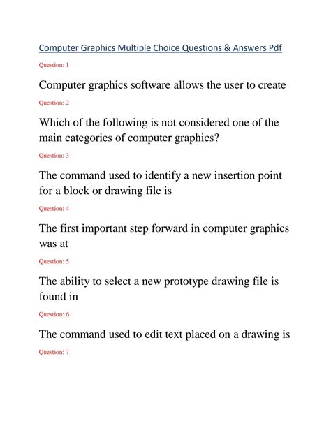 Toradh íomhá ar Graphics Facts On a Computer