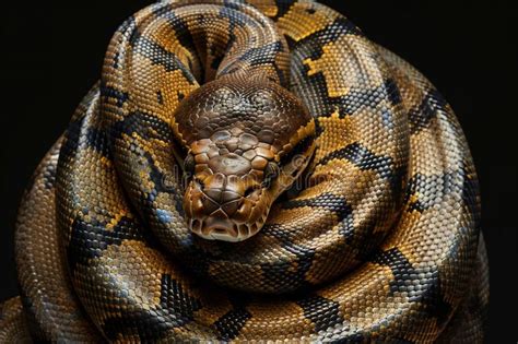Image result for Coiled Up Python Snake