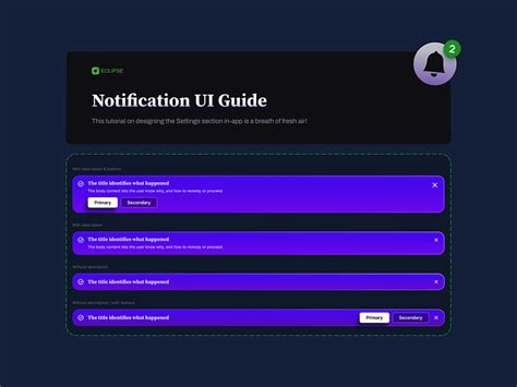 Alert Notification UI Design に対する画像結果