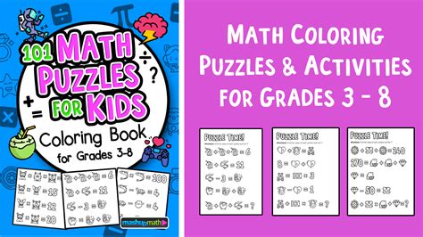Image result for Fun Math Coloring Worksheets Middle School