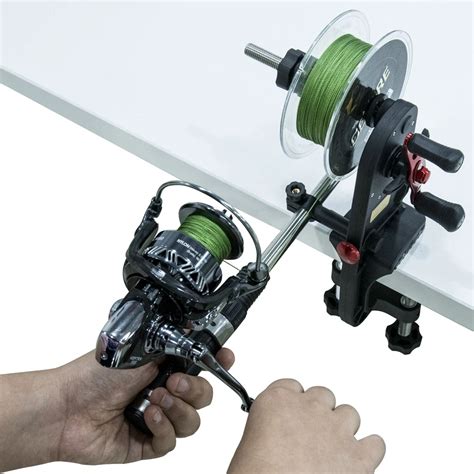 Image result for Fishing Reel Spooling Machine