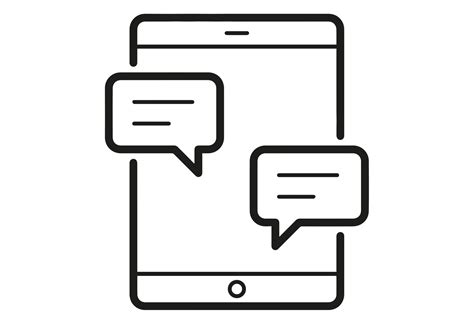 Toradh íomhá ar Text Message Icon Clear Background