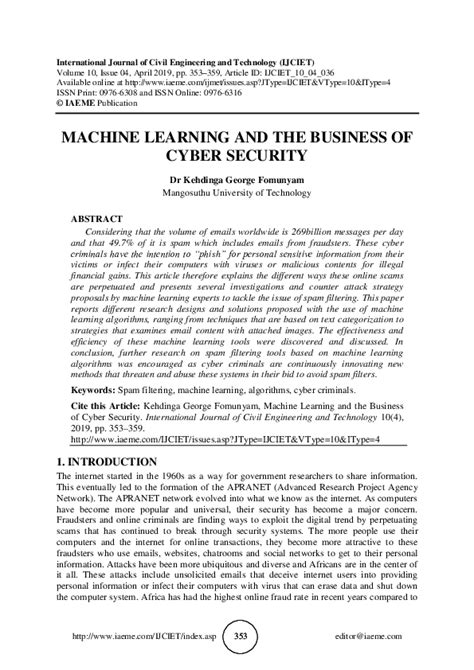 Afbeeldingsresultaten voor Machine Learning Cyber Security