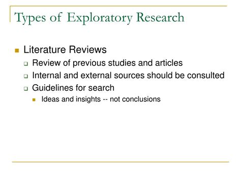 Toradh íomhá ar Exploratory Research Examples PDF