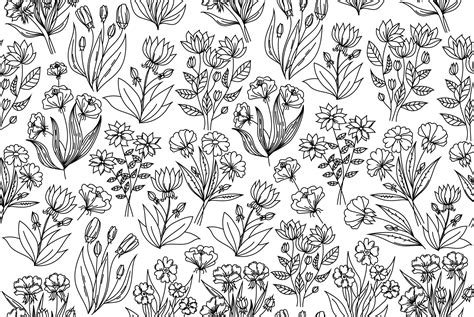 Image result for Repeating Flower Pattern