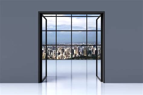 Toradh íomhá ar Office Building Door with Open Sign