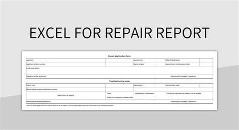 Image result for Computer Repair Report Form