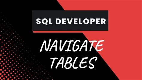 Image result for SQL Developer Entre Nouvelle Table