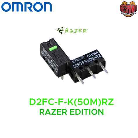 Omron D2FC-F-K(50M)-RZ Razer Edition Mouse Micro Switch – Respawn ...