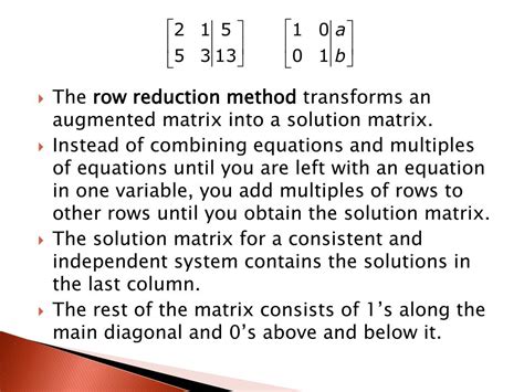 Image result for Row Reduction Identity Matrix