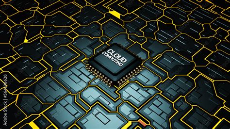 Toradh íomhá ar Cloud Computing Microprocessor