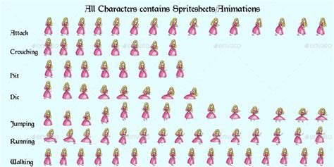 2D Platformer Sprites に対する画像結果