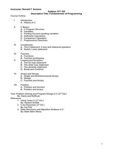 Image result for C Programming Language Pamplets