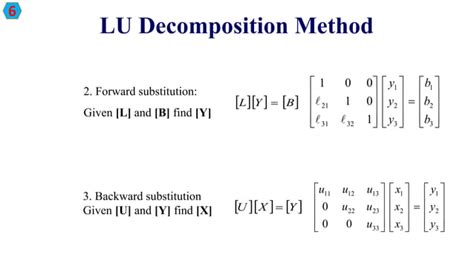 Image result for Inversion through LU Decomposition