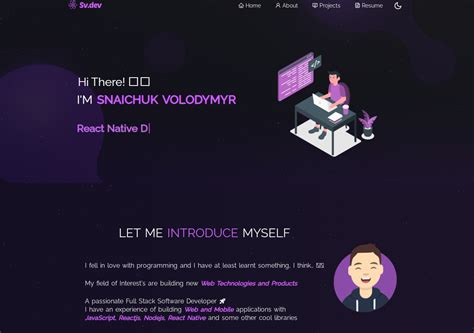 React JS Portfolio Source Code に対する画像結果