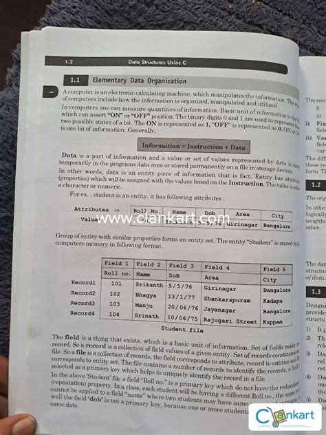 Image result for Data Structure Using C Book
