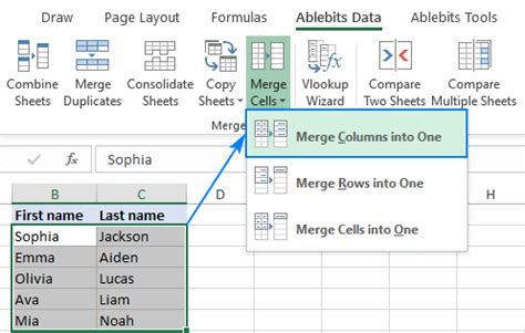 Image result for How to Get Columns into Single Cell Excel