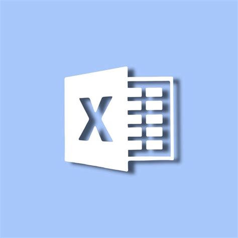 Toradh íomhá ar Microsoft Excel Blue Background Icon