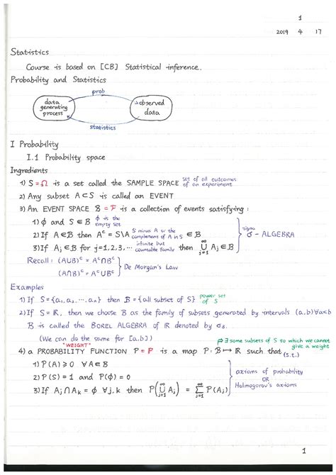 Data Science Statistics Handwritten Notes に対する画像結果